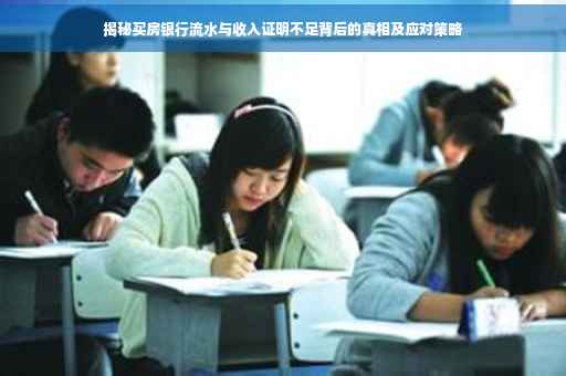 揭秘买房银行流水与收入证明不足背后的真相及应对策略