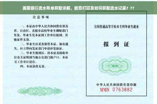 美国银行流水账单获取详解，能否打印及如何获取流水记录？??