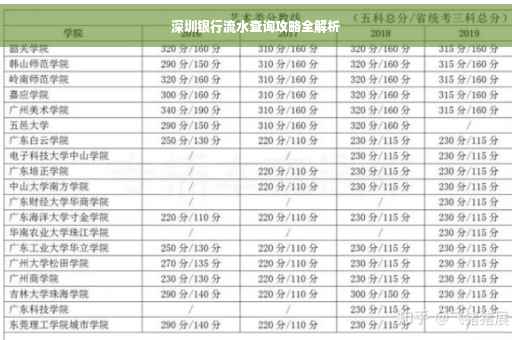 深圳银行流水查询攻略全解析