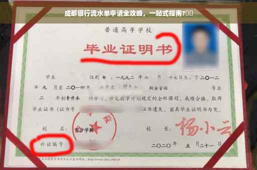 成都银行流水单申请全攻略，一站式指南?⚡️