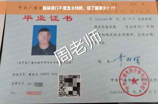 揭秘银行不查流水特例，你了解多少？??