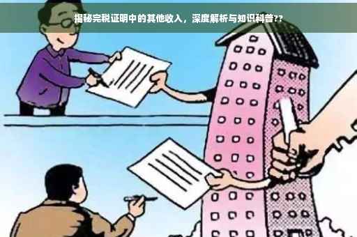 揭秘完税证明中的其他收入，深度解析与知识科普??