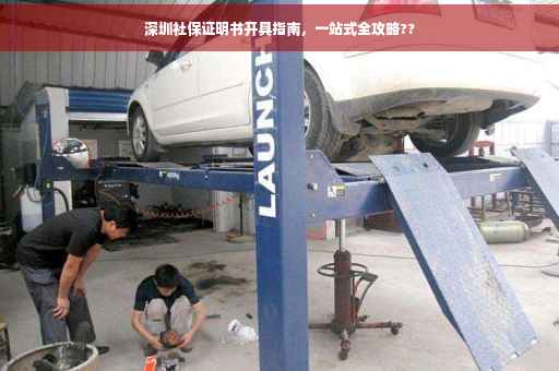 深圳社保证明书开具指南，一站式全攻略??