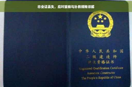 毕业证丢失，应对策略与补救措施详解