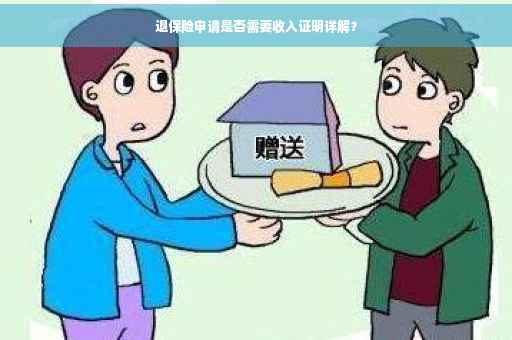 退保险申请是否需要收入证明详解？