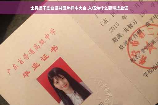 士兵提干毕业证书图片样本大全,入伍为什么要带毕业证