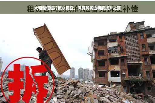 太和鼎信银行流水调查，深度解析透明度提升之路