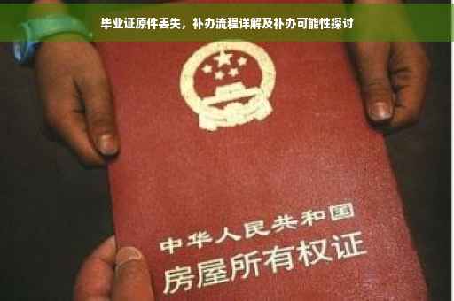 毕业证原件丢失，补办流程详解及补办可能性探讨
