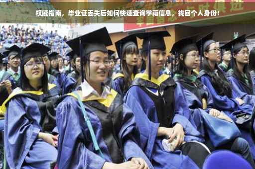 权威指南，毕业证丢失后如何快速查询学籍信息，找回个人身份！