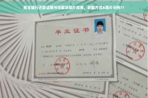 民生银行还款证明书详解及图片指南，获取方式&图片示例??