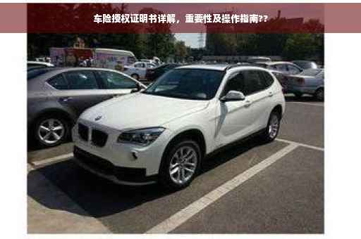 车险授权证明书详解，重要性及操作指南??