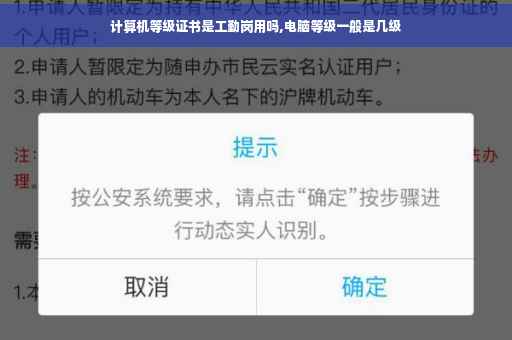 计算机等级证书是工勤岗用吗,电脑等级一般是几级