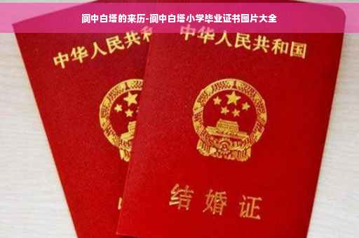 阆中白塔的来历-阆中白塔小学毕业证书图片大全