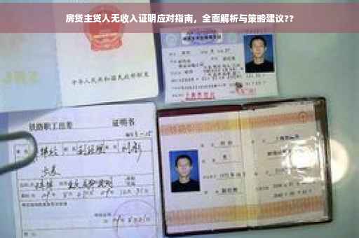 房贷主贷人无收入证明应对指南，全面解析与策略建议??