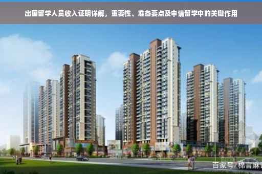 出国留学人员收入证明详解，重要性、准备要点及申请留学中的关键作用