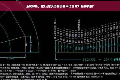 深度解析，银行流水是否需要单位公章？揭秘真相！