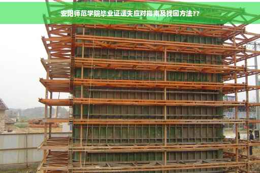 安阳师范学院毕业证遗失应对指南及找回方法??