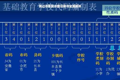 黄山市医院诊断证明书全面解析