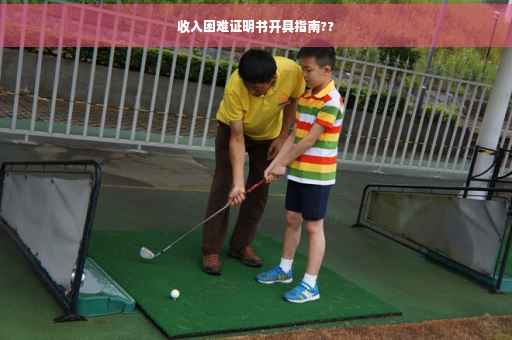 收入困难证明书开具指南??