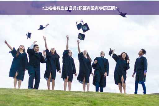 ?上技校有毕业证吗?职高有没有学历证明?