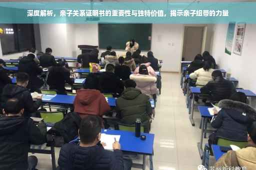 深度解析，亲子关系证明书的重要性与独特价值，揭示亲子纽带的力量