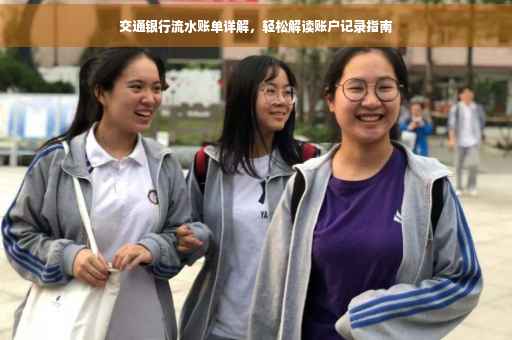 交通银行流水账单详解，轻松解读账户记录指南