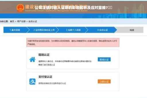 公司注销对收入证明的影响解析及应对策略?⚡️