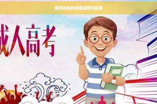撰写有效的发票证明书指南
