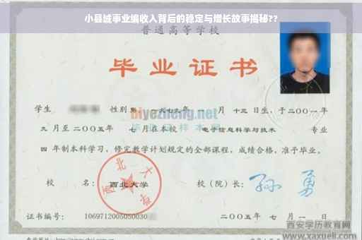 小县城事业编收入背后的稳定与增长故事揭秘??
