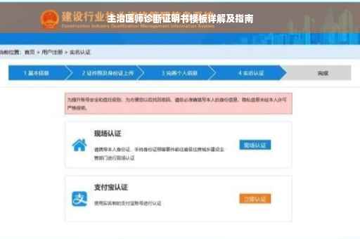 主治医师诊断证明书模板详解及指南