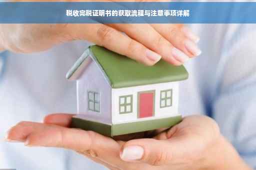 税收完税证明书的获取流程与注意事项详解
