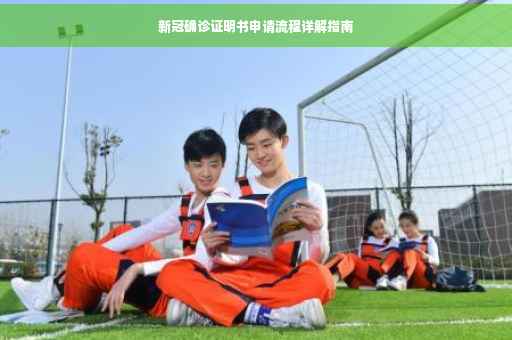 新冠确诊证明书申请流程详解指南
