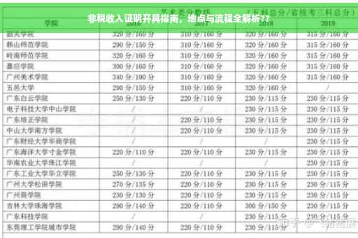 非税收入证明开具指南，地点与流程全解析??