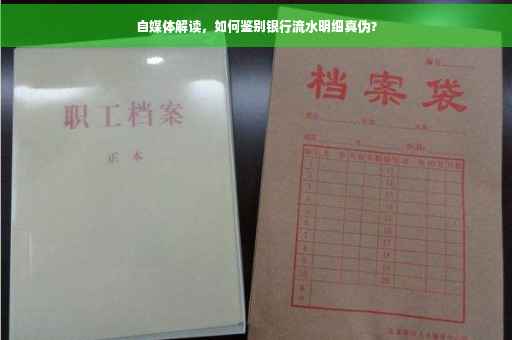 自媒体解读，如何鉴别银行流水明细真伪？