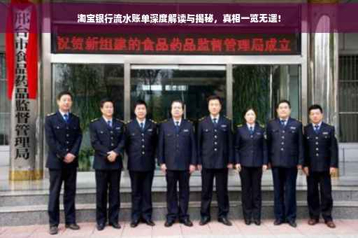 淘宝银行流水账单深度解读与揭秘，真相一览无遗！