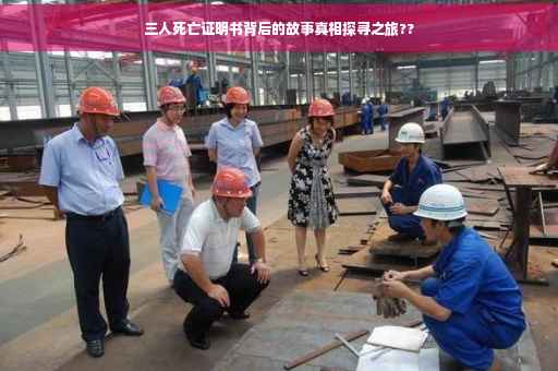 三人死亡证明书背后的故事真相探寻之旅??