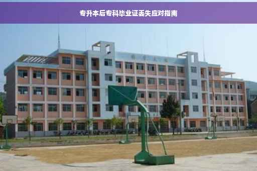 专升本后专科毕业证丢失应对指南