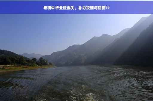 老初中毕业证丢失，补办攻略与指南??