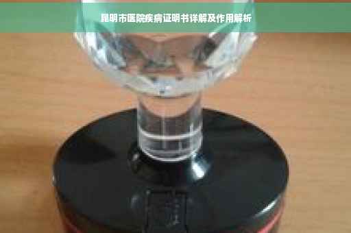 昆明市医院疾病证明书详解及作用解析