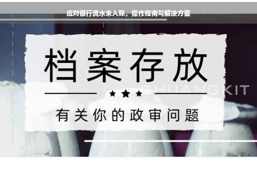 应对银行流水未入账，操作指南与解决方案