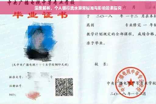 深度解析，个人银行流水异常标准与影响因素探究