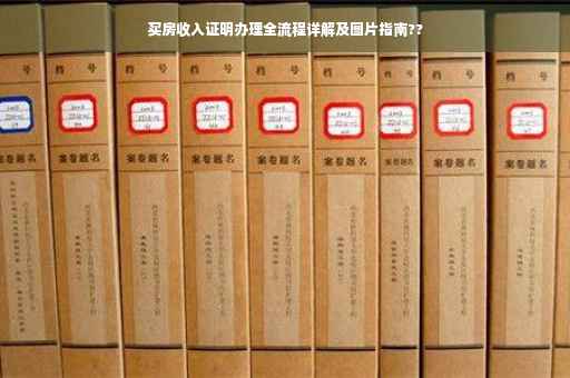 买房收入证明办理全流程详解及图片指南??