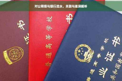 对公明细与银行流水，关联与差异解析