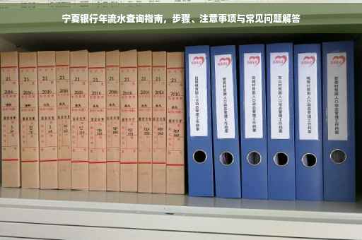 宁夏银行年流水查询指南，步骤、注意事项与常见问题解答