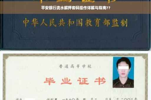 平安银行流水解押密码操作详解与指南??
