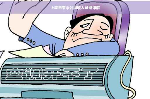 上虞自来水公司收入证明详解