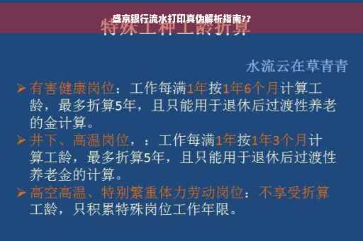 盛京银行流水打印真伪解析指南??