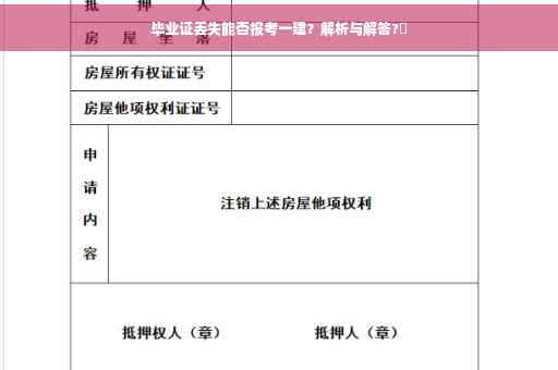毕业证丢失能否报考一建？解析与解答?✨