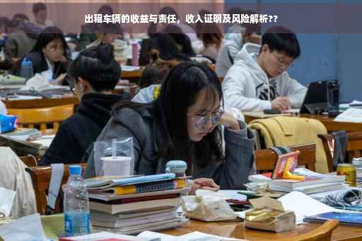 出租车辆的收益与责任，收入证明及风险解析??