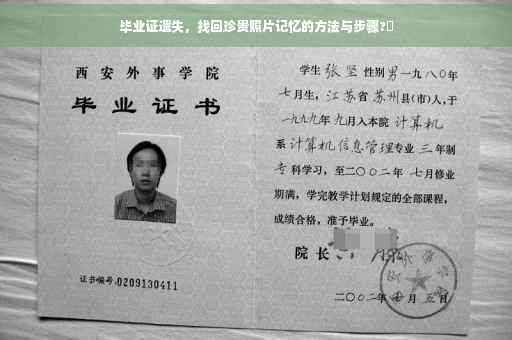 毕业证遗失，找回珍贵照片记忆的方法与步骤?✨